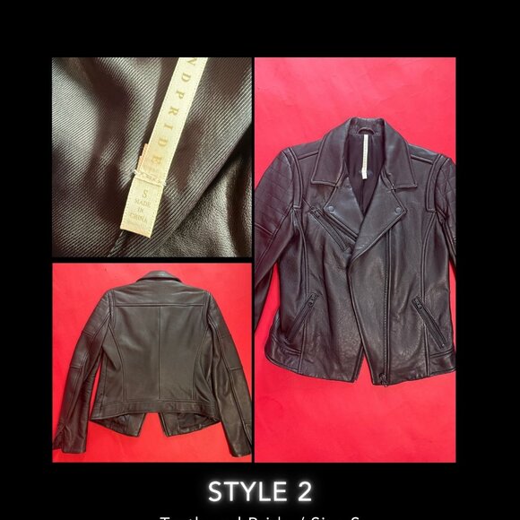 Custom Hand-Painted Vintage Jacket – Unique Upcycled Streetwear – Made to order - Picture 4 of 11